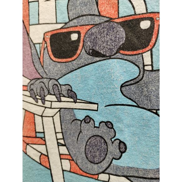 Walt Disney World Resort Unisex Large Lilo & Stitch Lounge Chair Graphic Tee - Picture 3 of 7